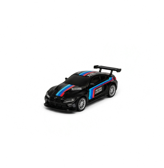 Mini 1:64 RC Car – App & Remote Controlled (LED Lights, Rechargeable)